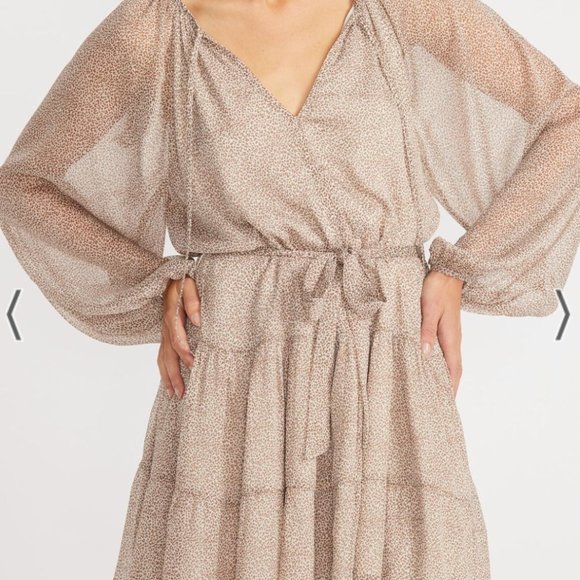 Staple the Labl Emilia Smock Mini Dress - Picture 1 of 5